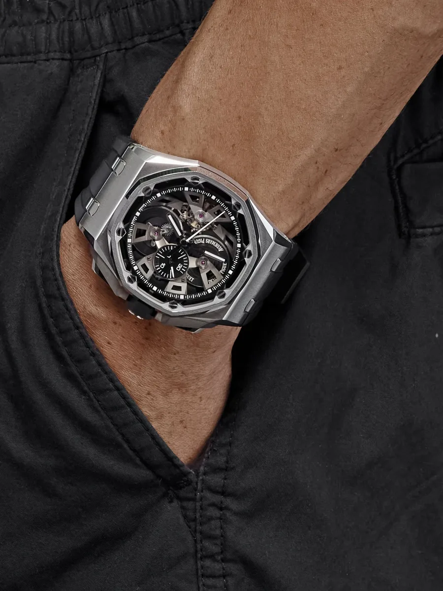 наручные часы Royal Oak Offshore pre-owned 45 мм 4