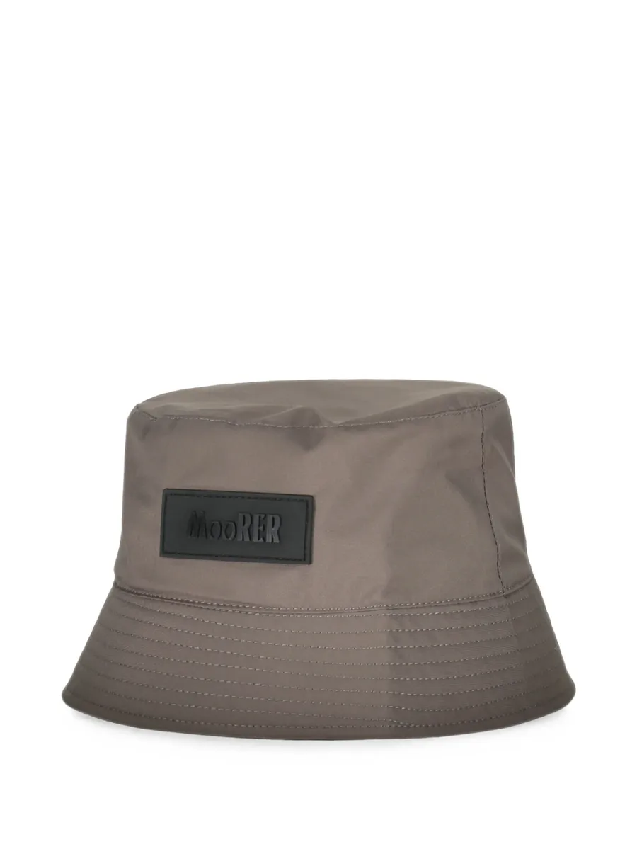 logo-patch bucket hat 1