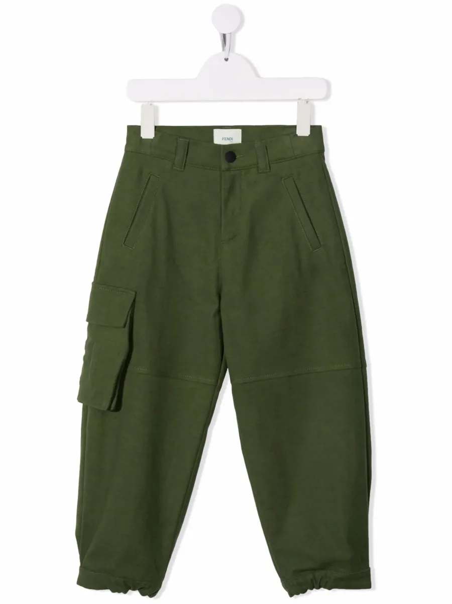mid-rise slouchy trousers 1