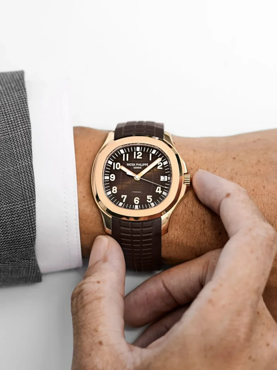 наручные часы Aquanaut 40 мм из коллаборации с Tiffany & Co. (2020 год) 4