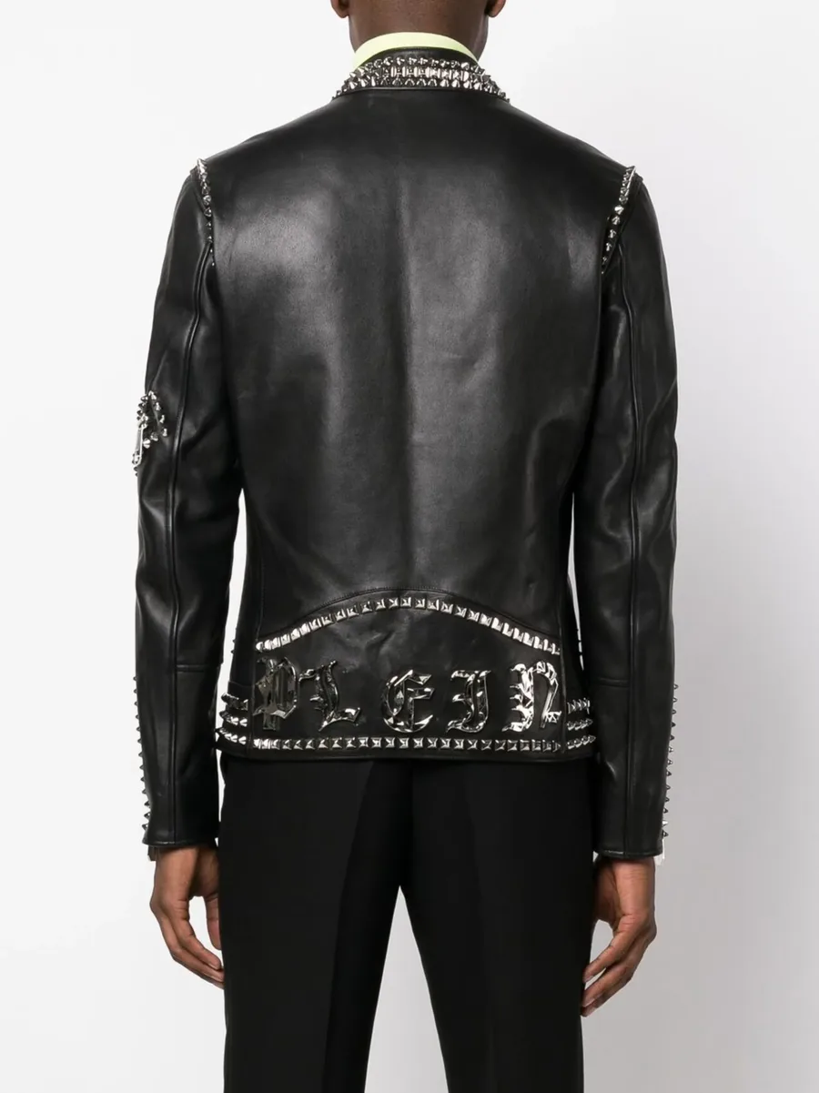 байкерская куртка Rockstud 8