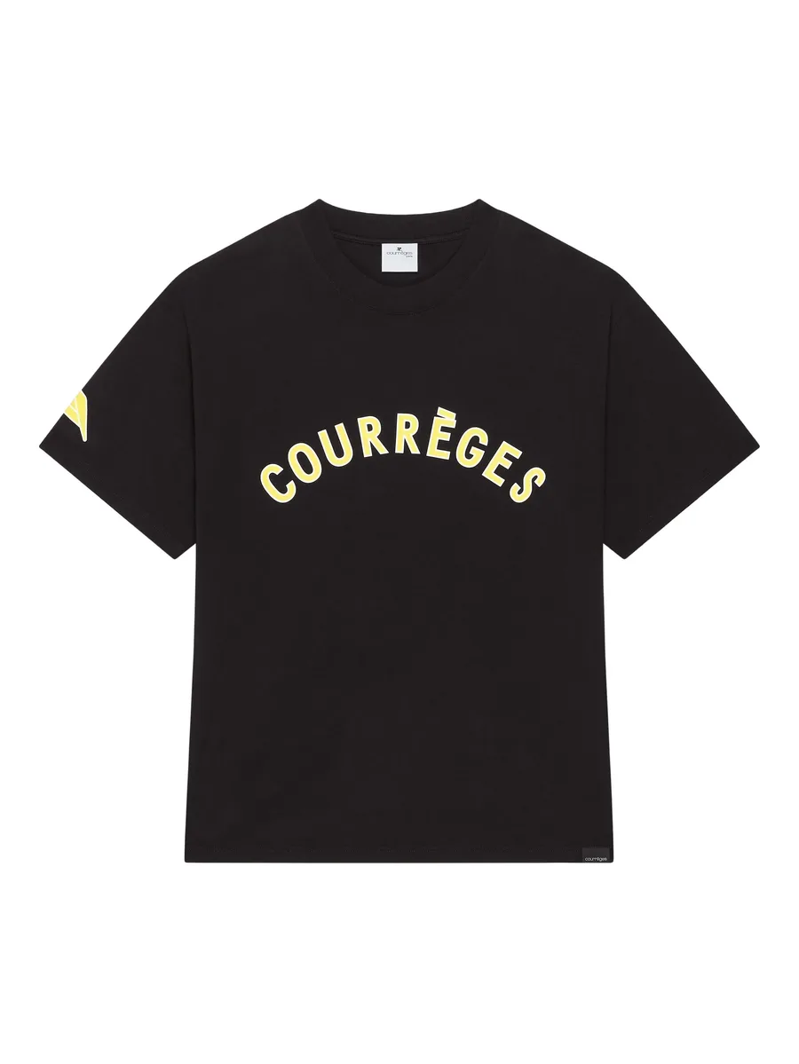 logo-print short-sleeve T-shirt 1