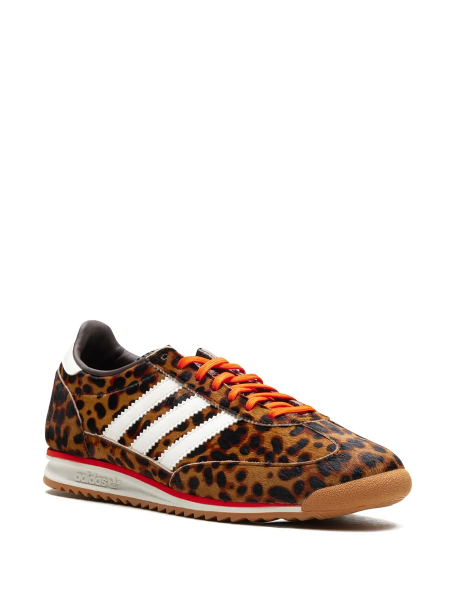кроссовки SL 72 OG Dark Brown/Off White/Semi Impact Orange 4