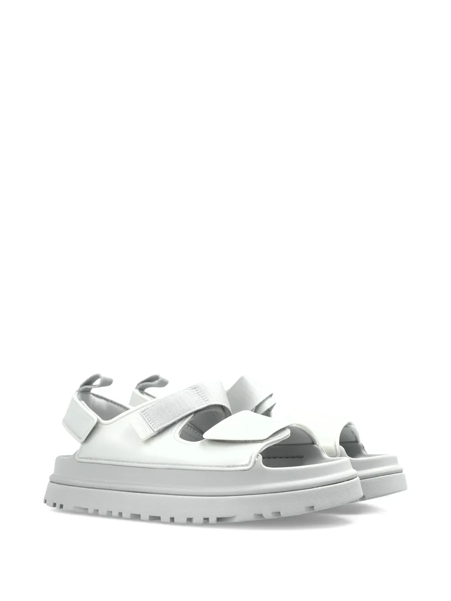 GoldenGlow touch-strap sandals 4