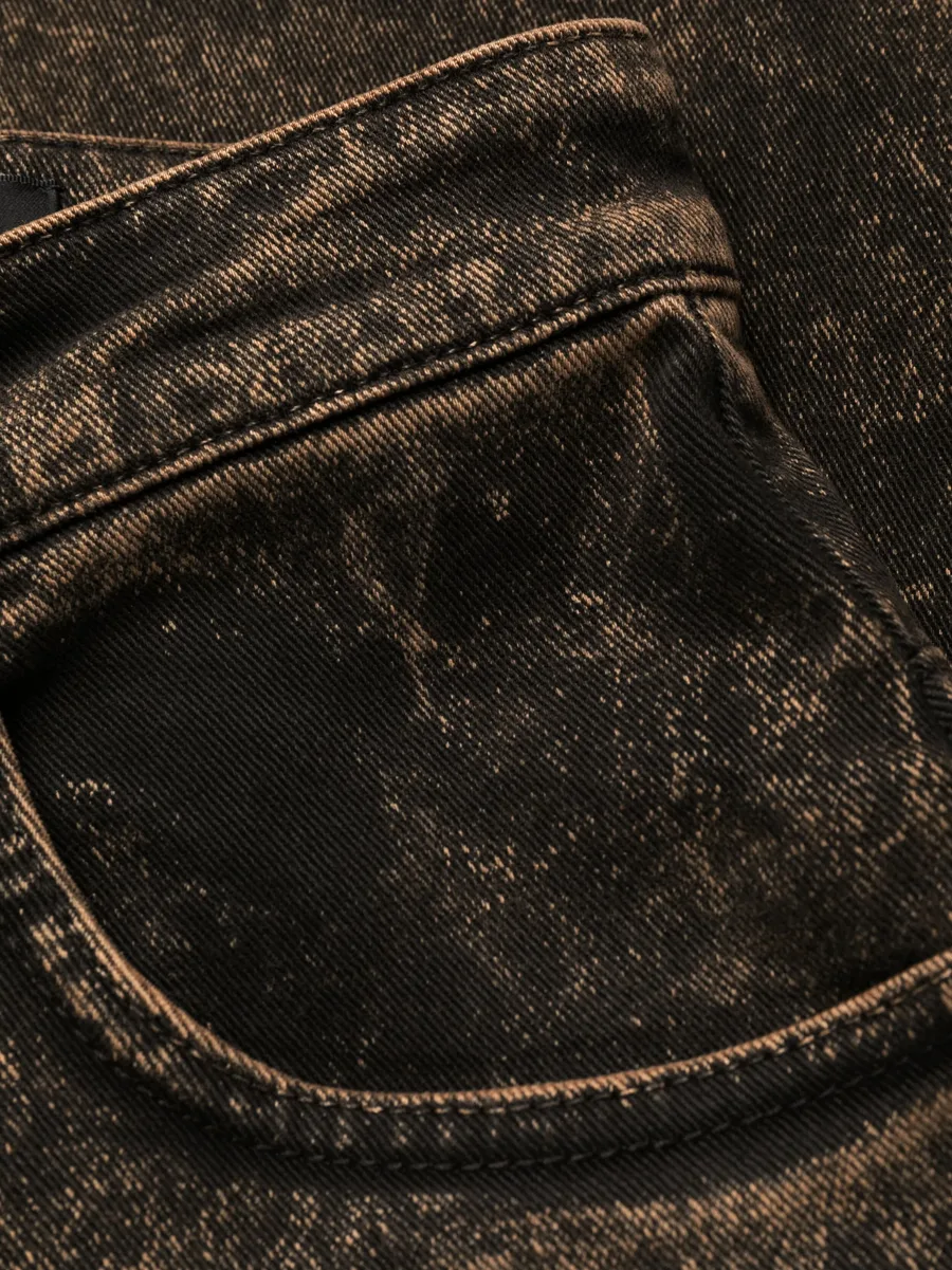 distressed-effect dnim jeans 11