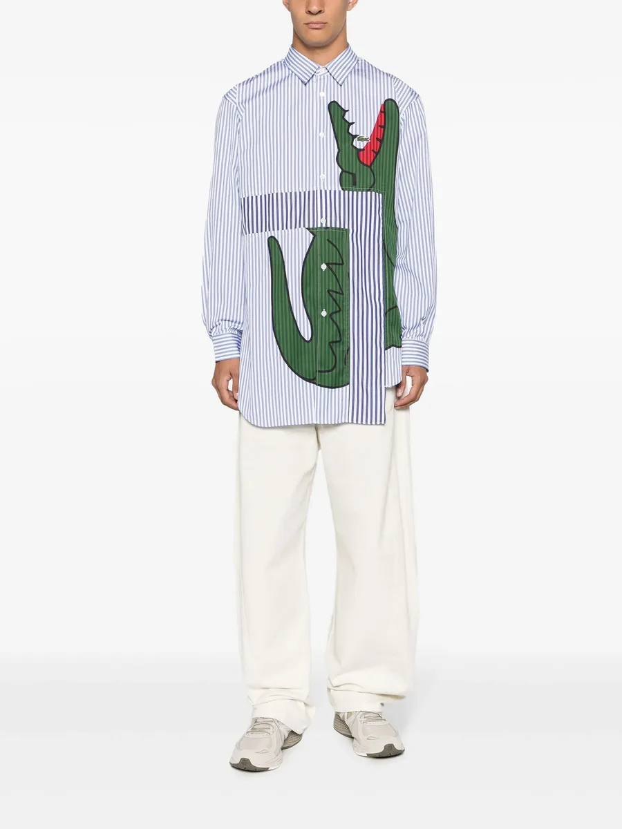 рубашка с принтом из коллаборации с Lacoste 3