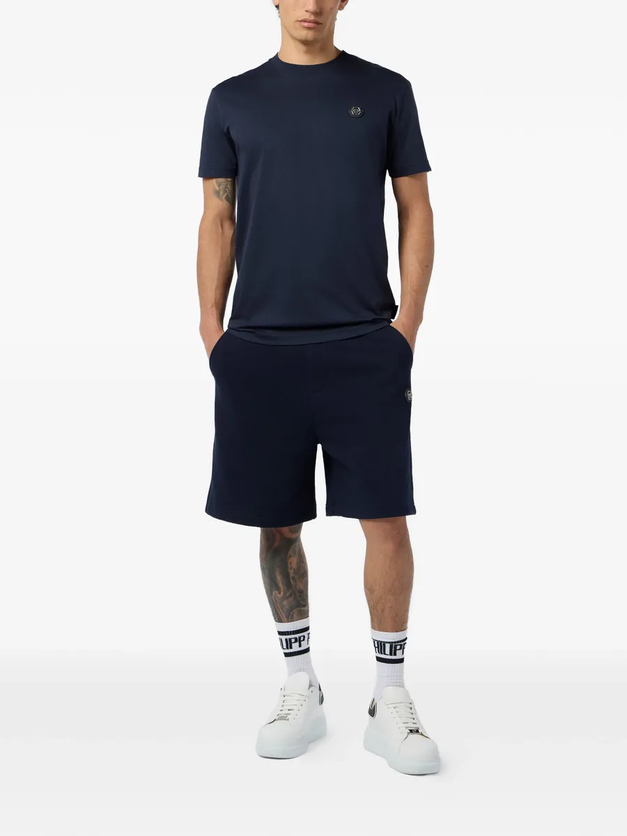 round-neck logo T-shirt 4