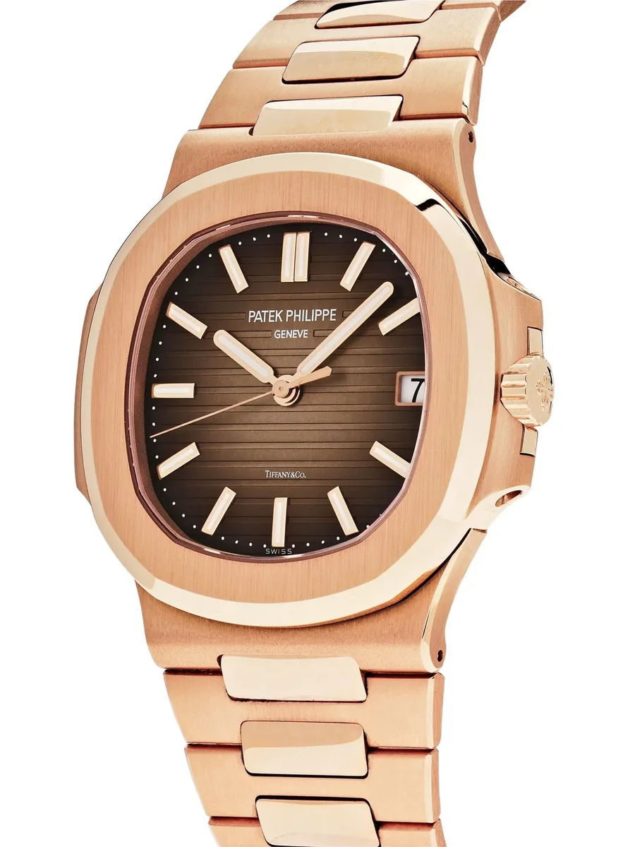 наручные часы Nautilus 5711/1R-001 'Tiffany & Co.' pre-owned 40.5 мм (2019 год) 4