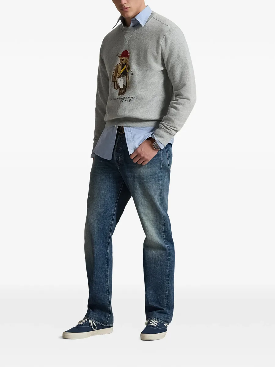 флисовая толстовка с принтом Polo Bear 3