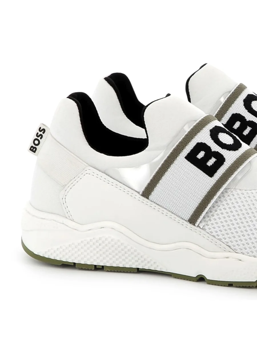 logo-print strap sneakers 4