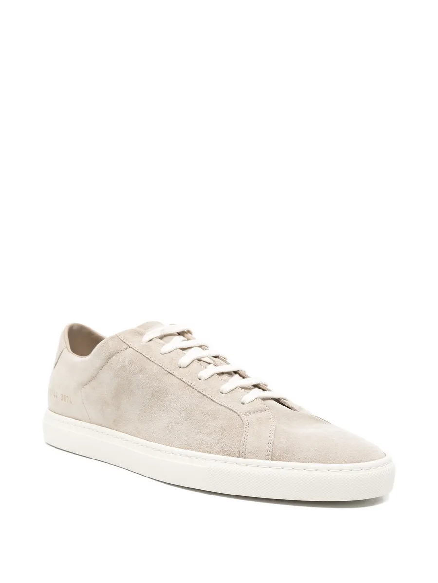 Achilles suede low-top sneakers 4