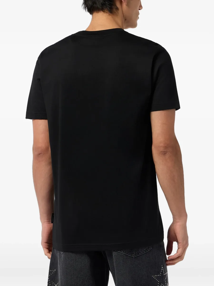 round-neck logo T-shirt 7