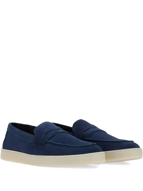 suede slip-on sneakers