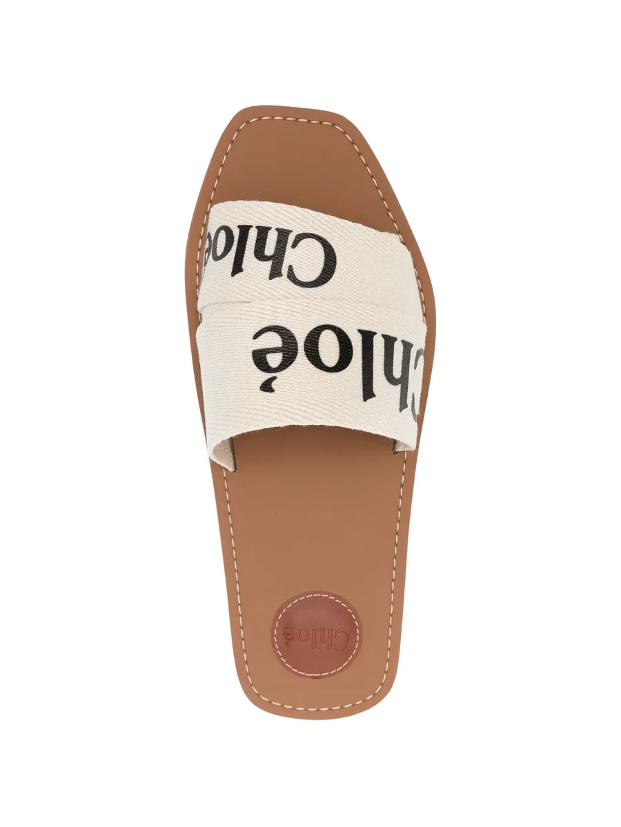 босоножки Woody с логотипом 8