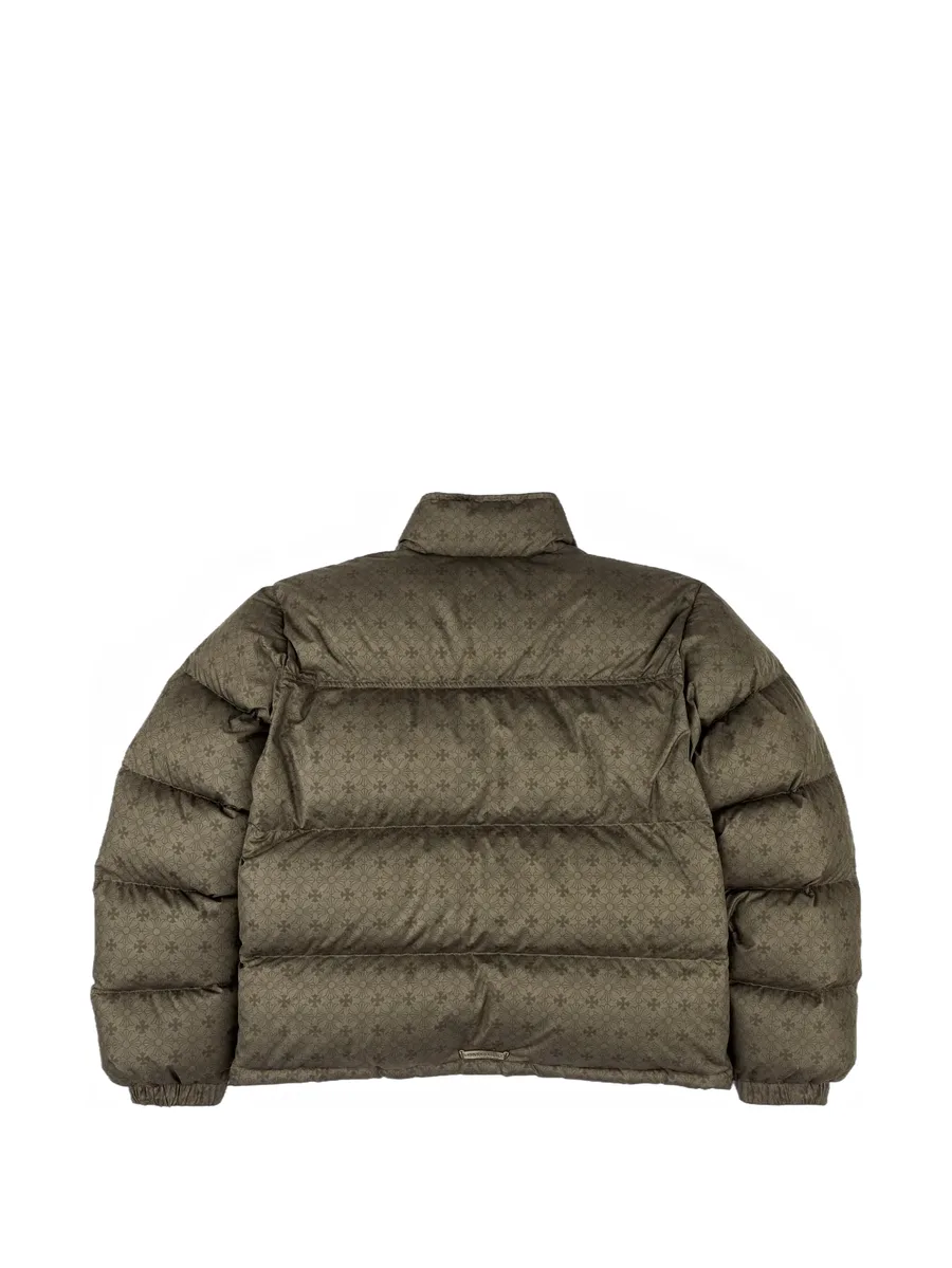 monogram-print puffer jacket 3