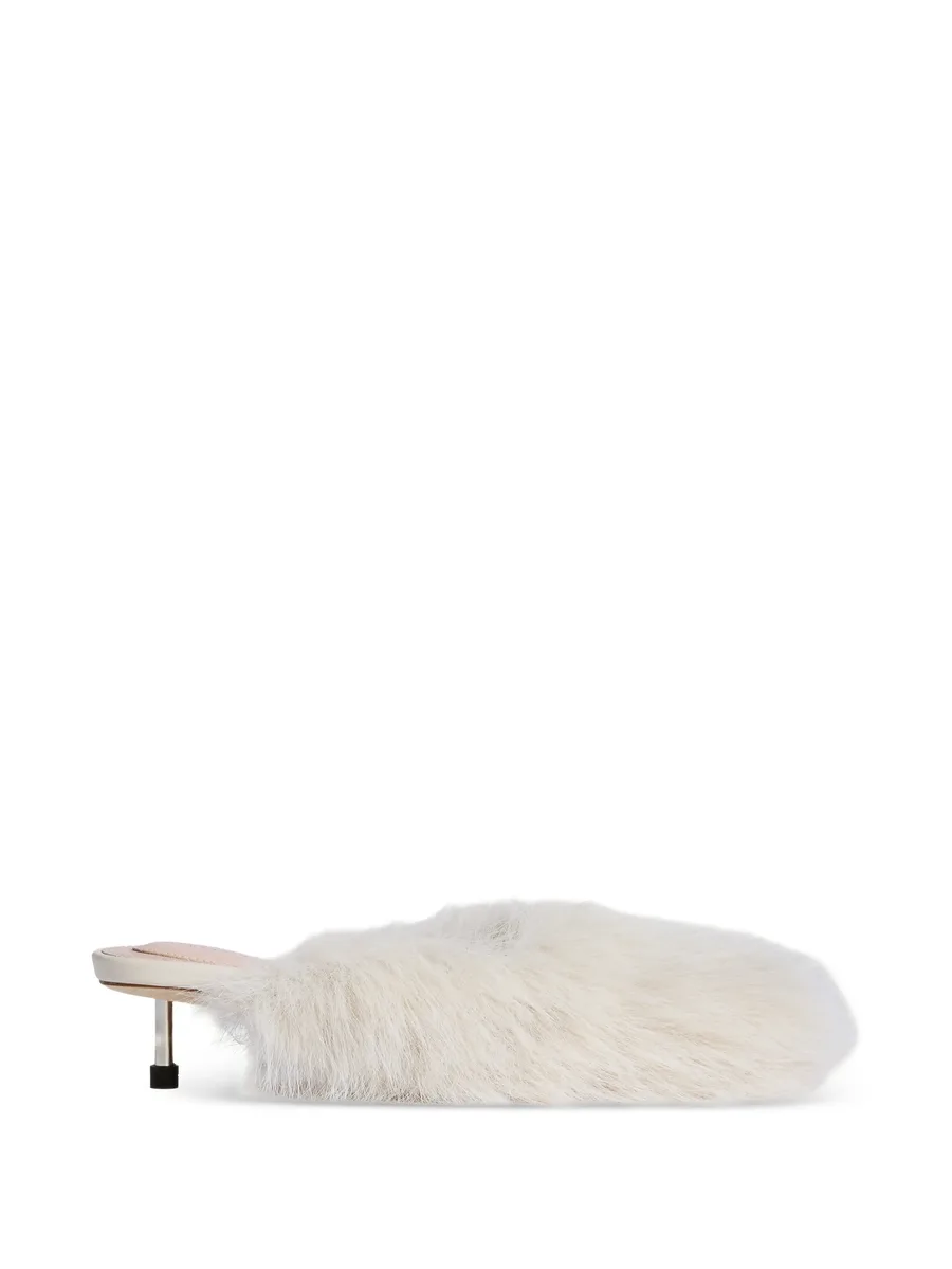 мюли с искусственным мехом 1