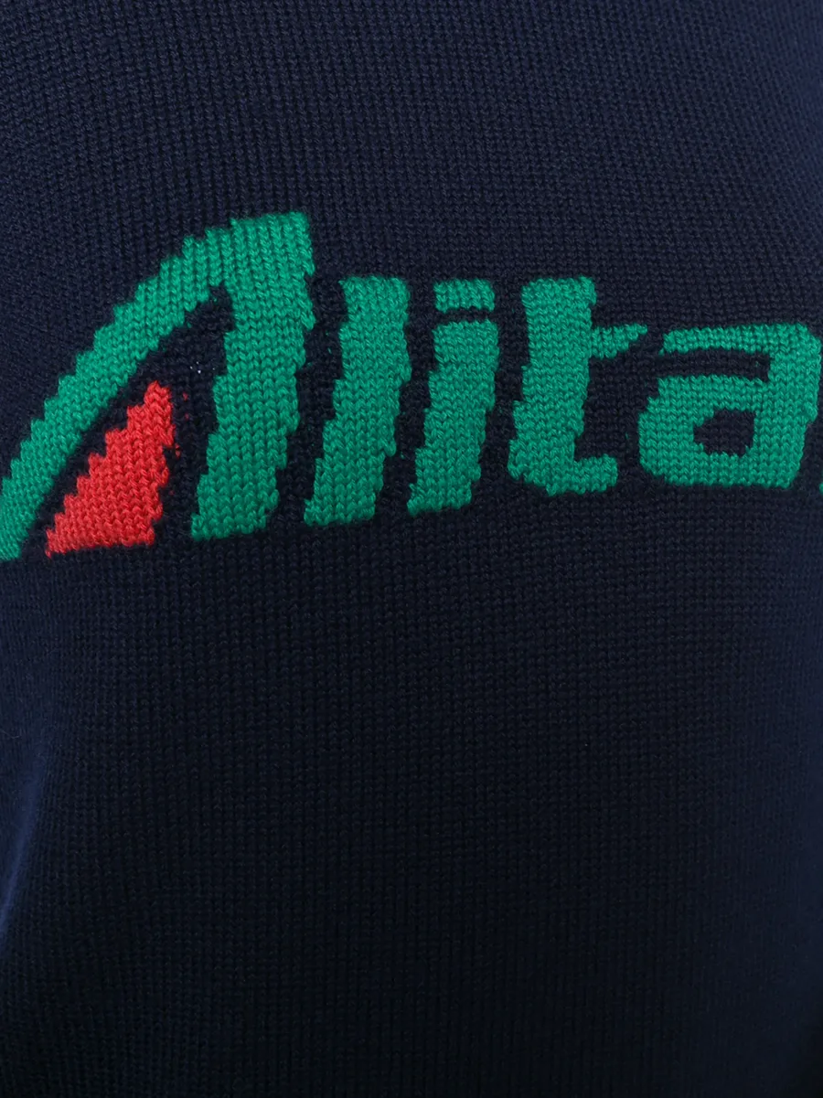 джемпер 'Alitalia' вязки интарсия 10