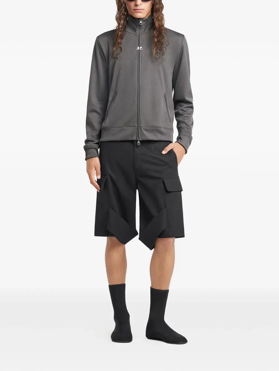 cargo-pocket cotton shorts 3