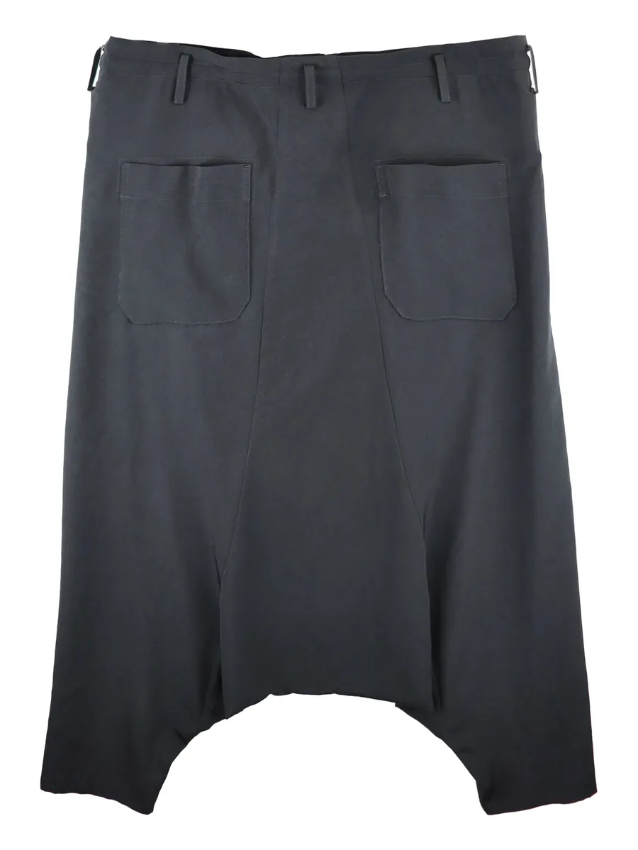 Sarouel drop-crotch trousers 3