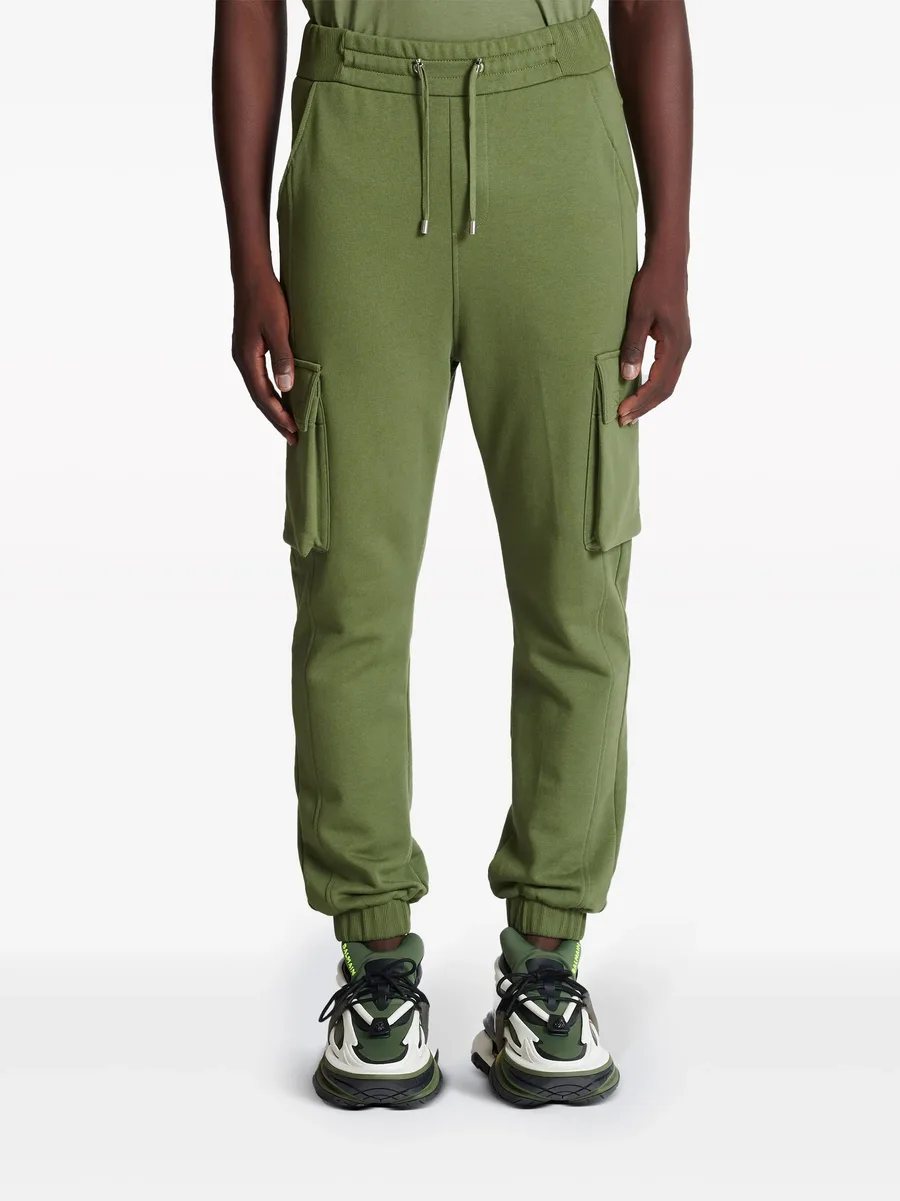 logo-print cargo track pants 8