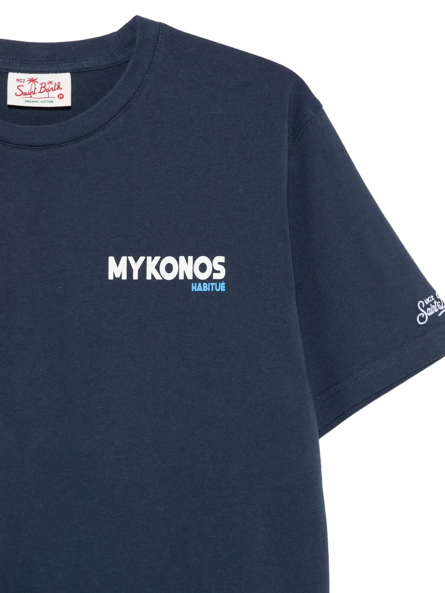 футболка Portland с принтом Mykonos 5