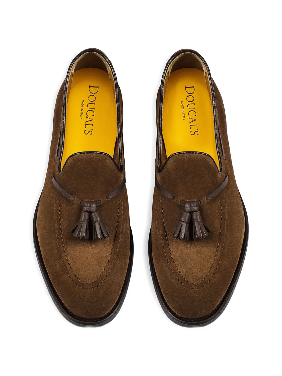 suede tassel loafers 5