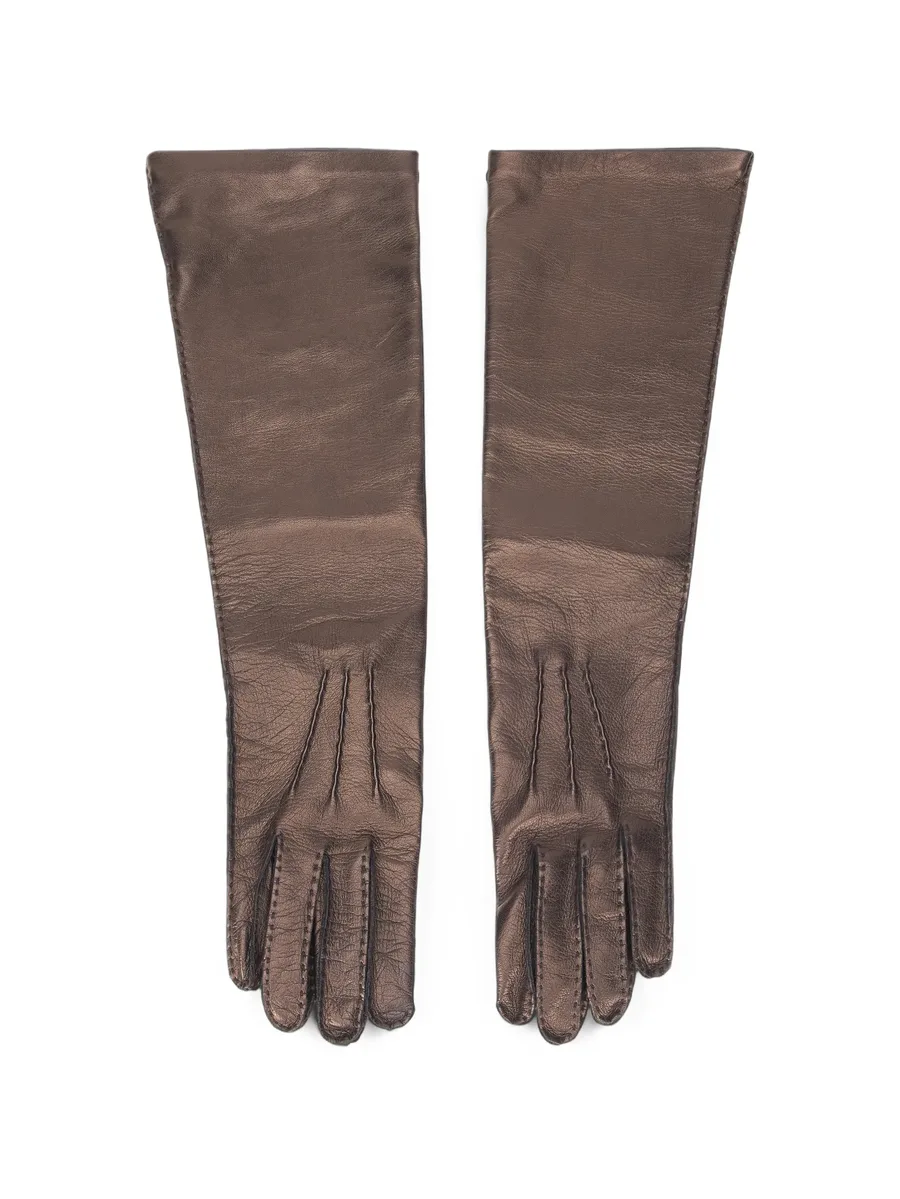 long-length leather gloves 1