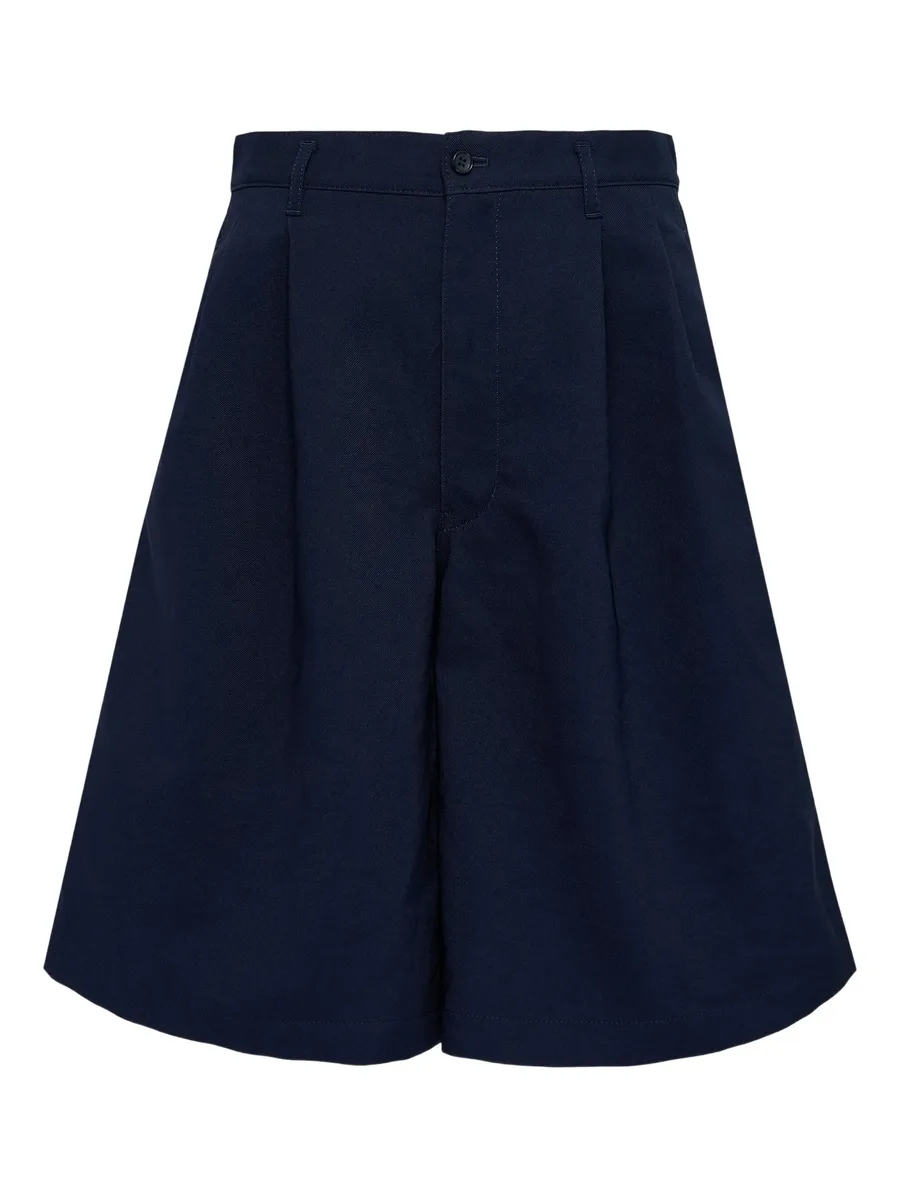 contrast-pocket shorts 1