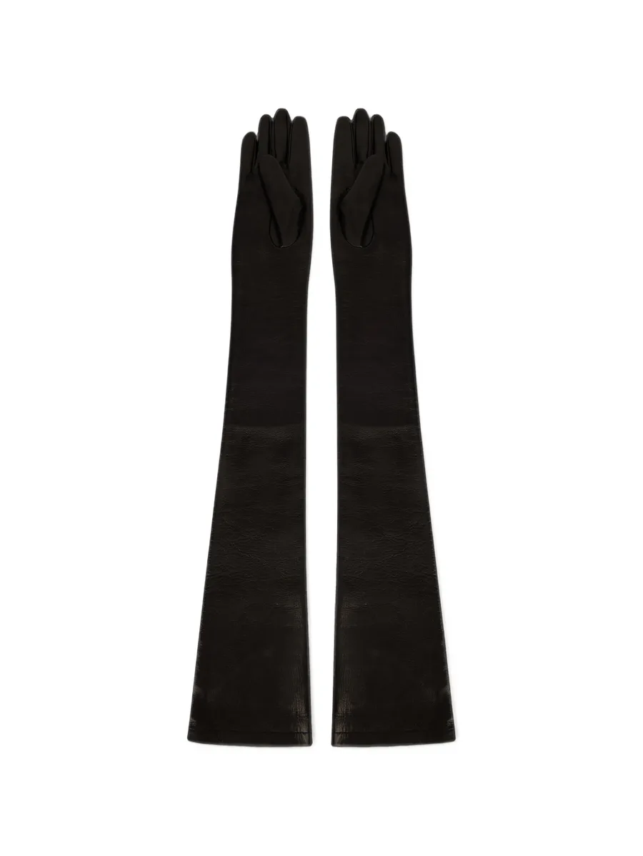 long-length leather gloves 1