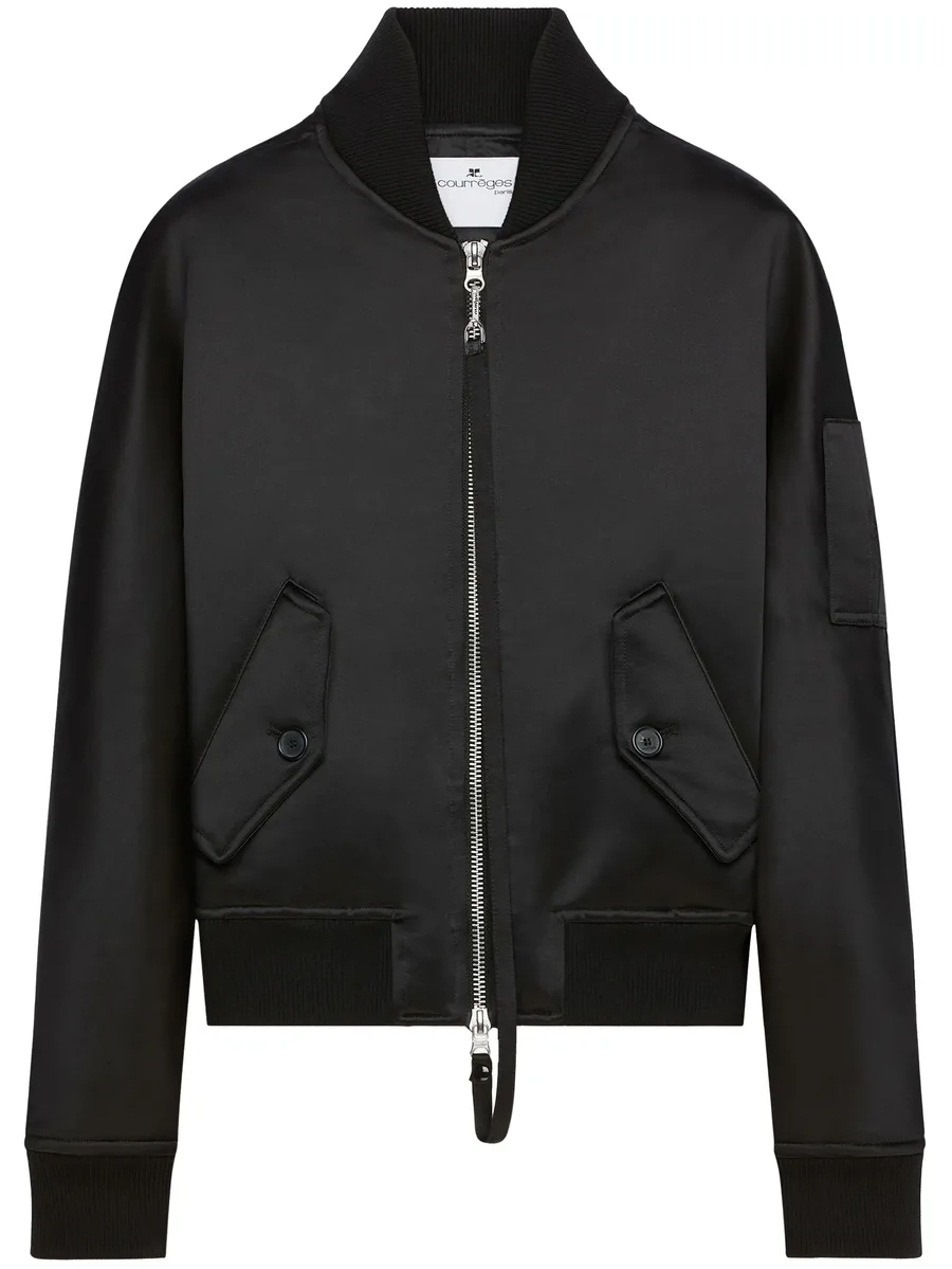 satin bomber jacket 1