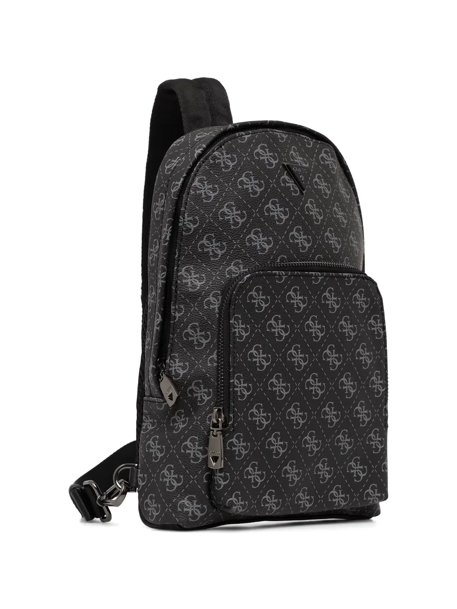 logo-print backpack 3