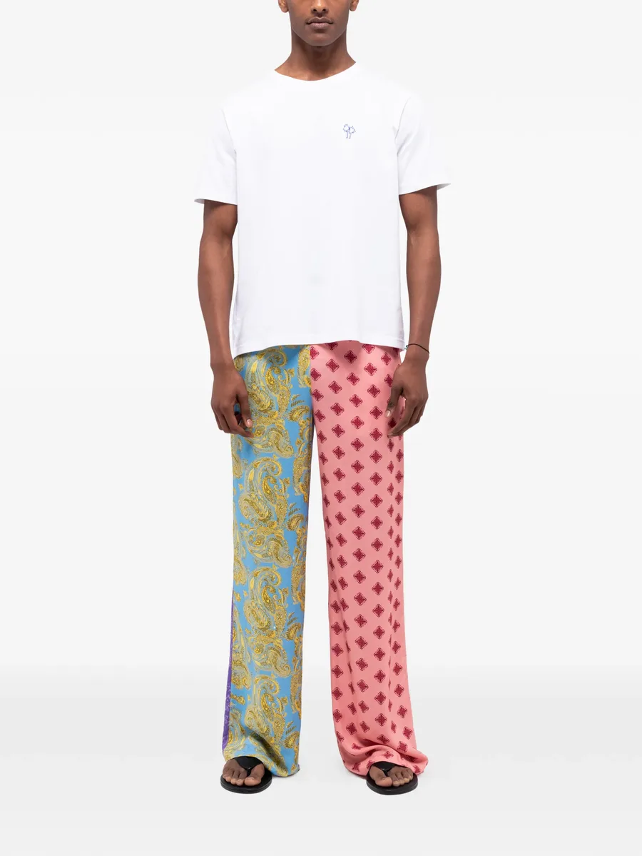 брюки Paisley в технике пэчворк 4