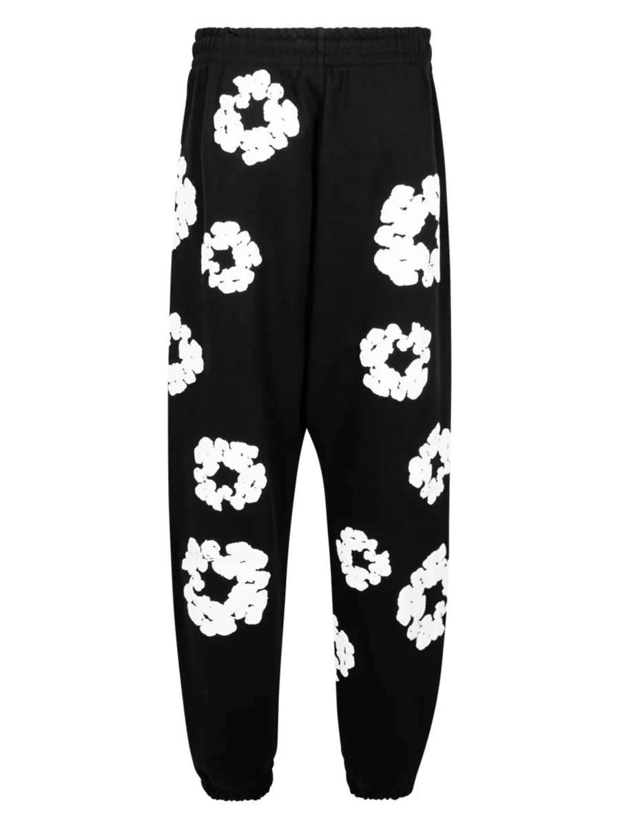 спортивные брюки с принтом Cotton Wreath 3