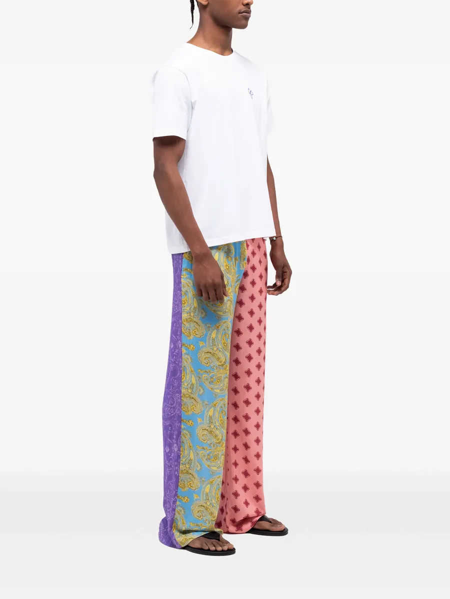 брюки Paisley в технике пэчворк 7