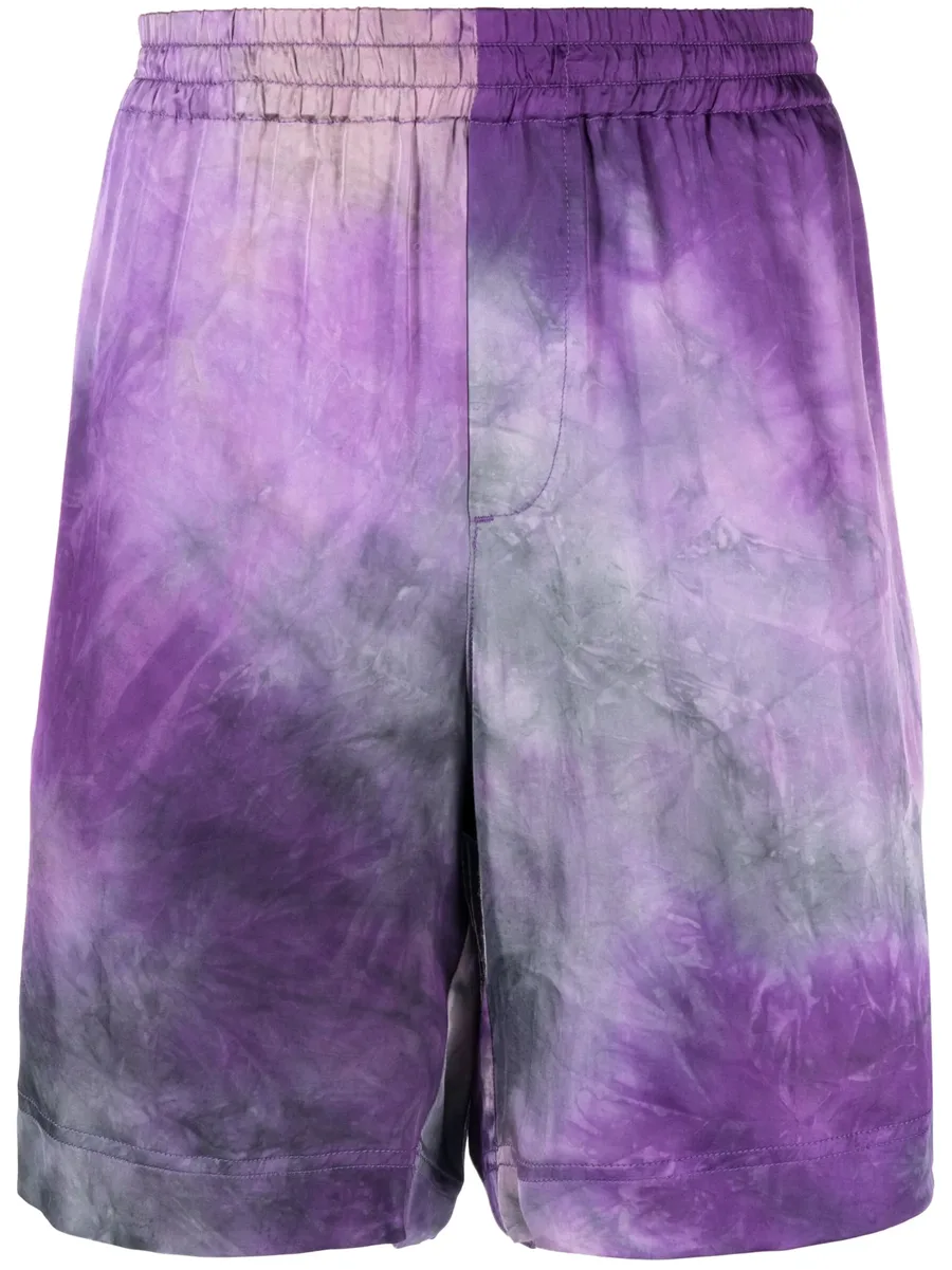 tie-dye track shorts 2
