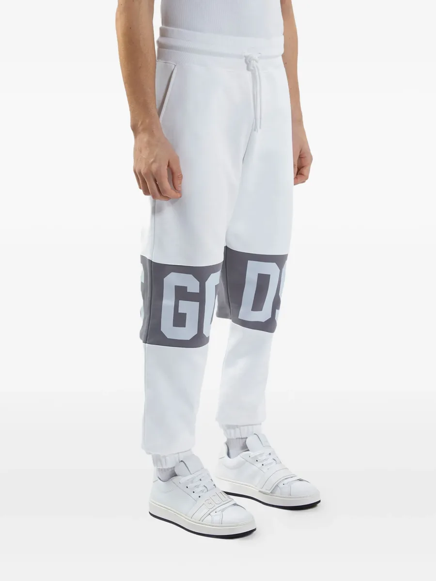 logo-print cotton sweatpants 8