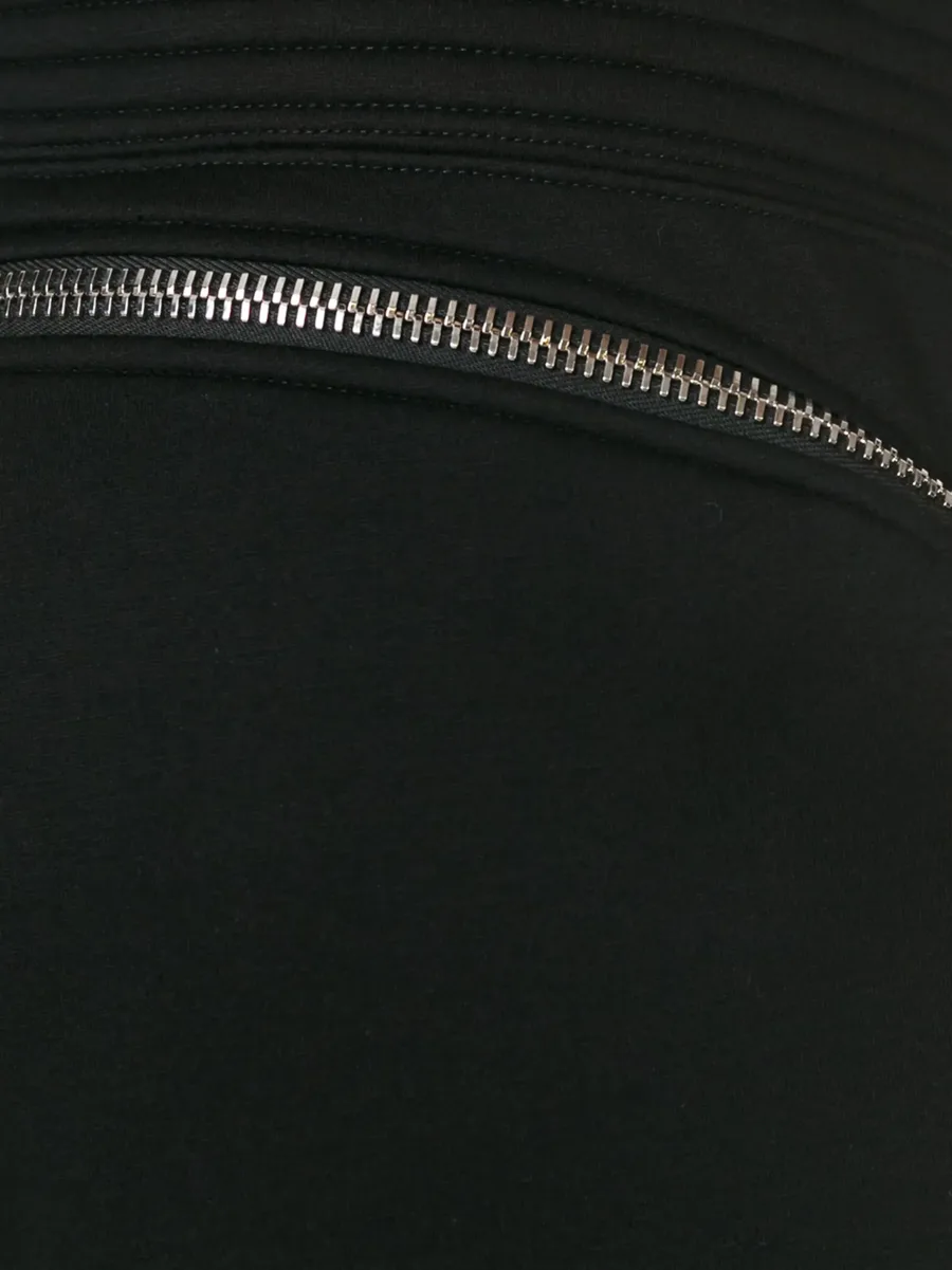zip detail trousers 9