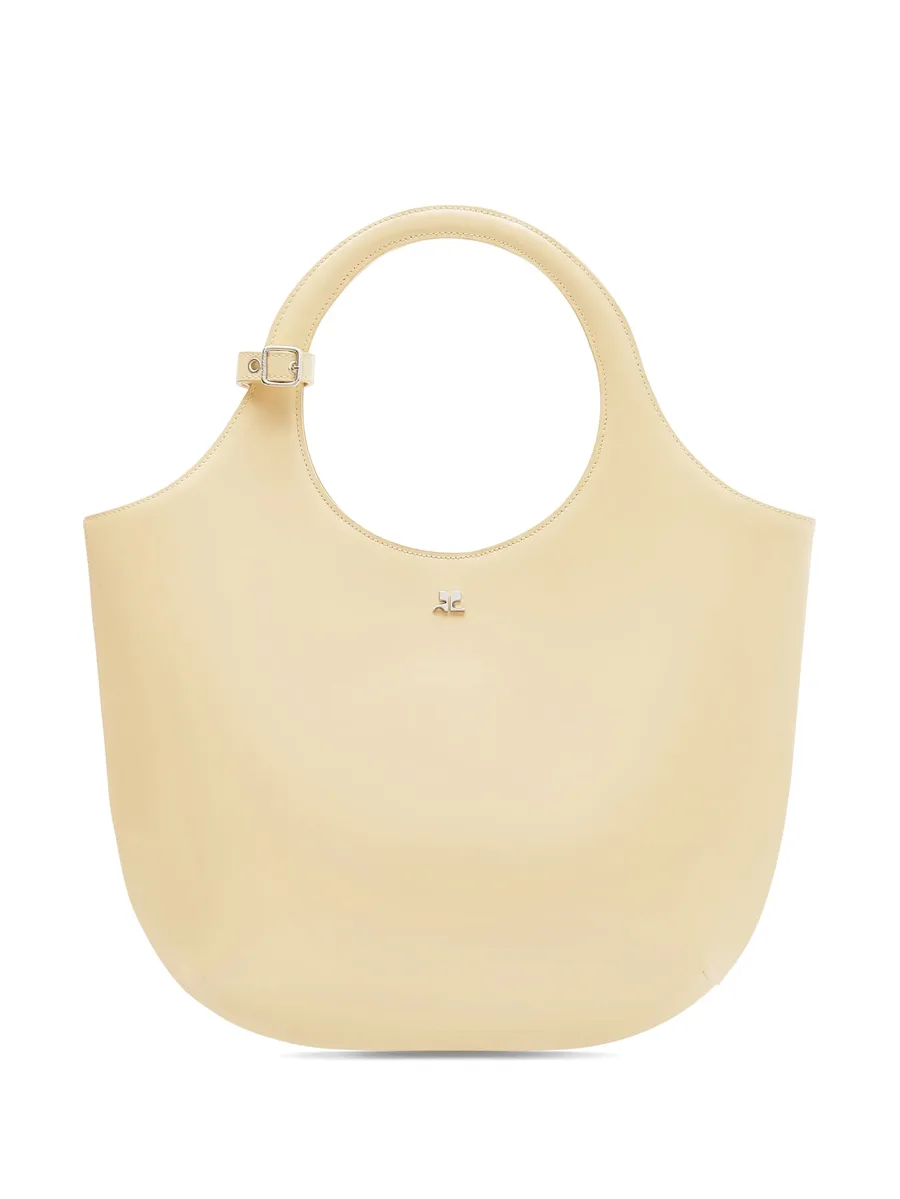 medium Holy leather tote bag 2