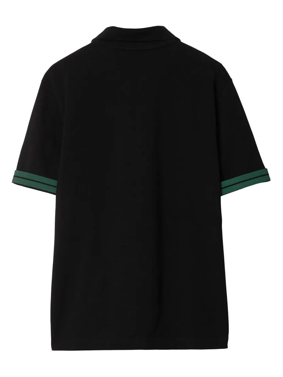 striped-cuffs polo shirt 9