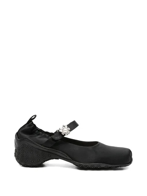 embellishment-strap ballet sneakers