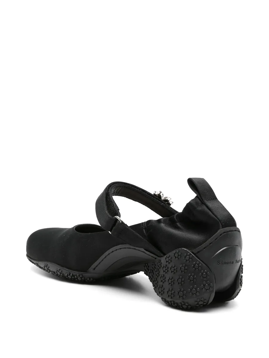 embellishment-strap ballet sneakers 5