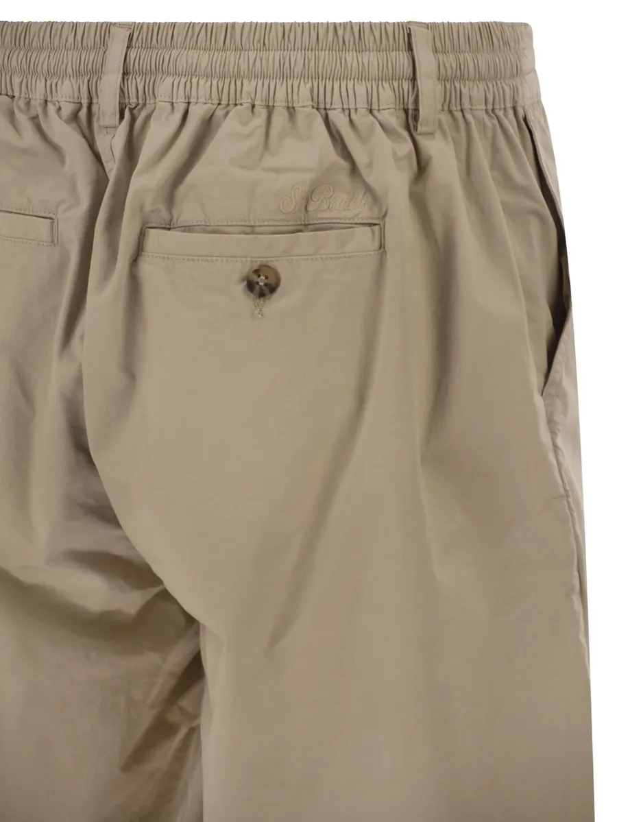 elasticated-waist chino shorts 7