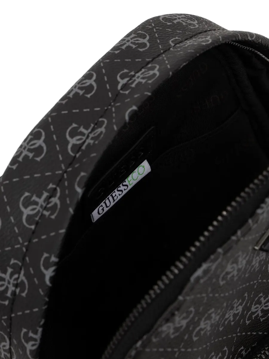 logo-print backpack 9