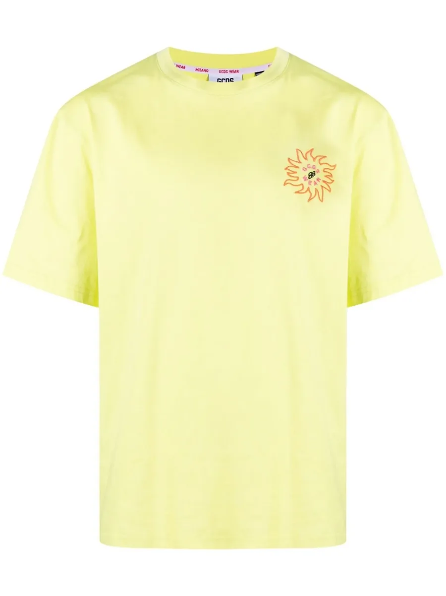 logo-print detail T-shirt 1