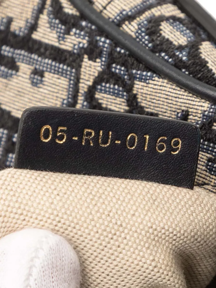 2019 Mini Oblique Canvas Saddle Bag satchel 12