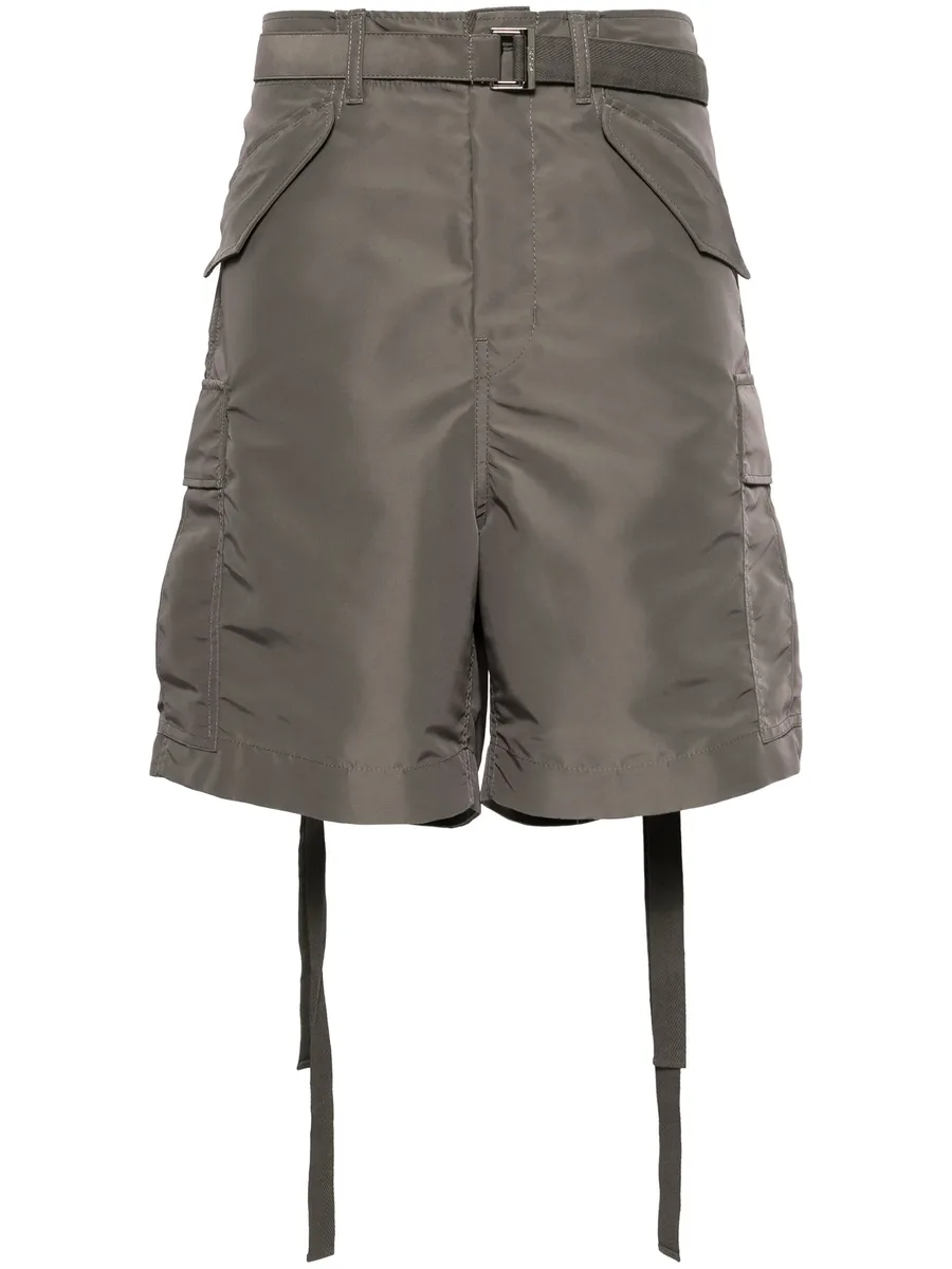 belted cargo shorts 1