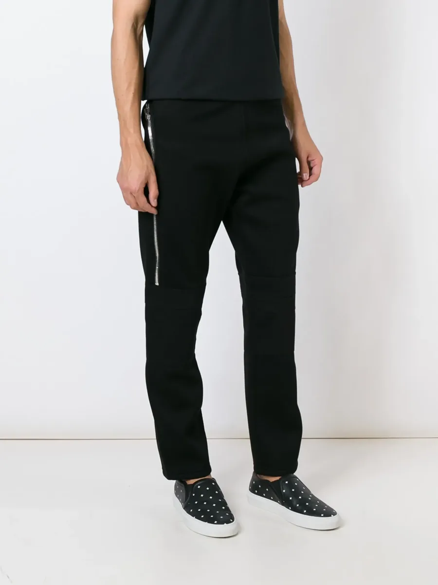zip detail trousers 5