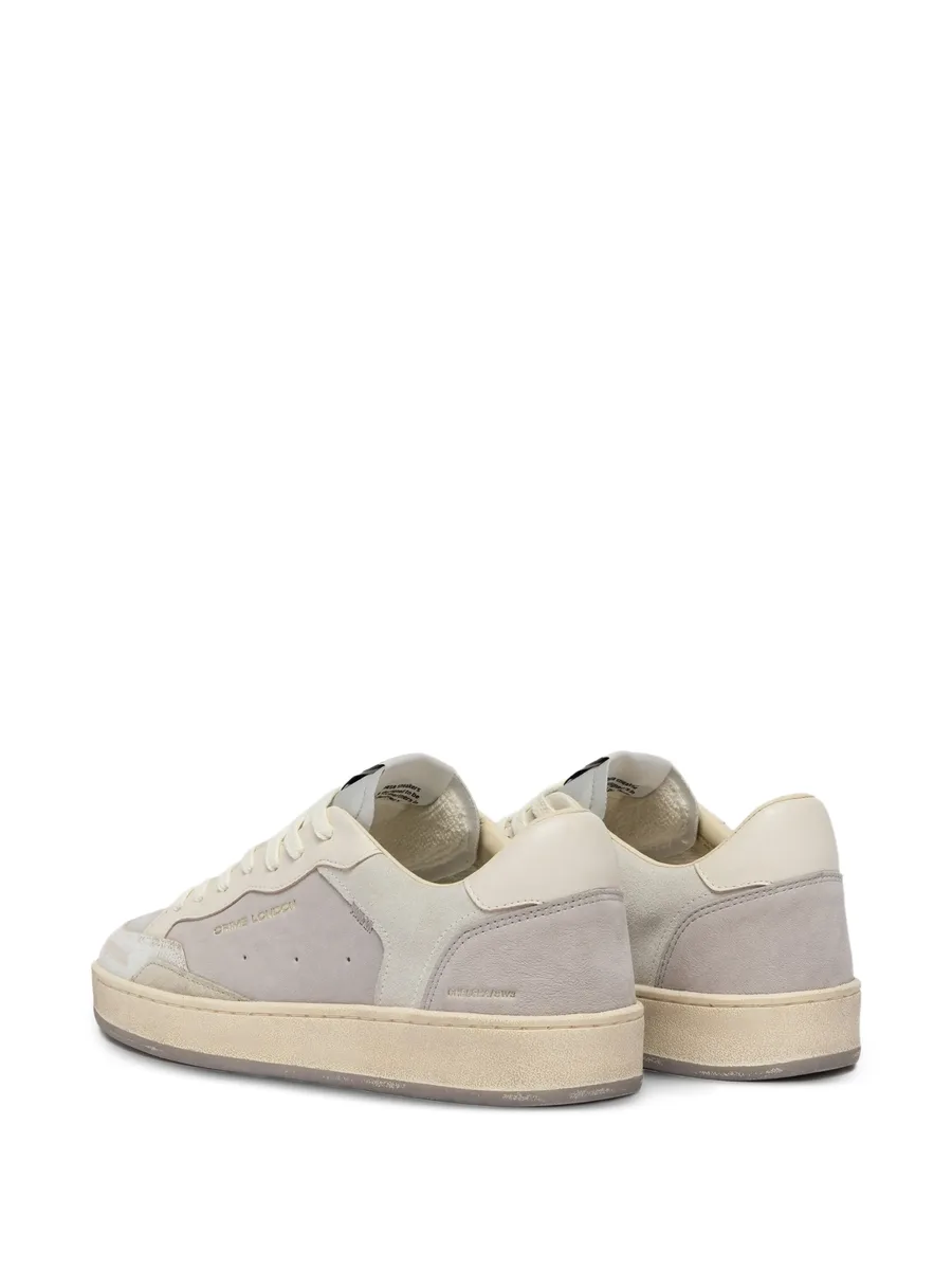 Chelsea panelled perforated sneakers 7