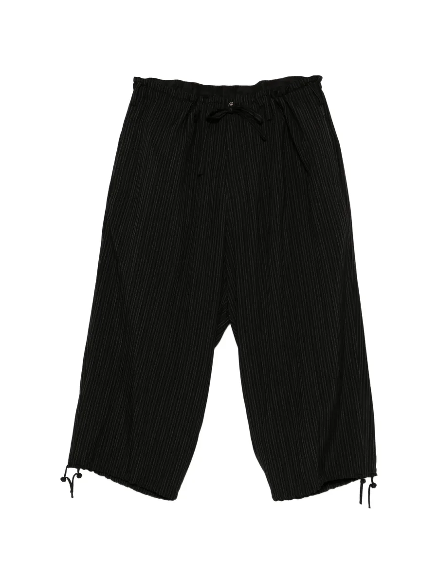 striped-pattern trousers 1