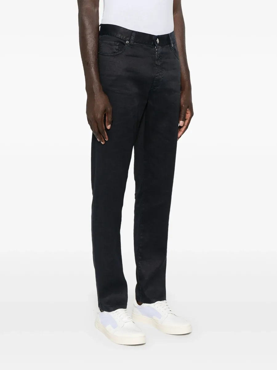 logo-patch trousers 6